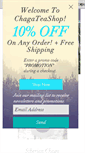 Mobile Screenshot of chagateashop.com